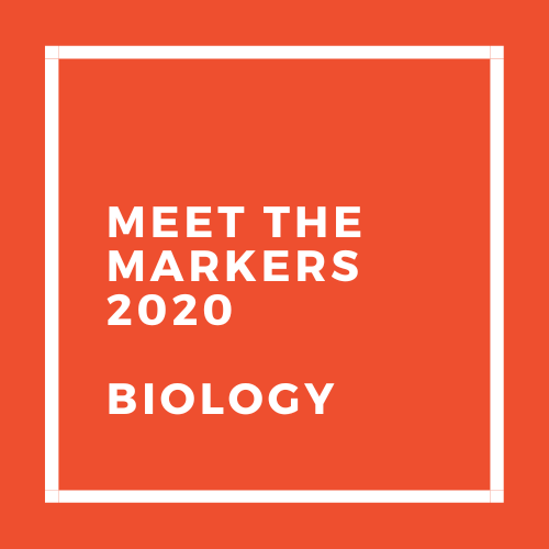2020 Meet the Markers Biology