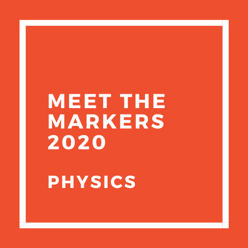 2020 Meet the Markers Physics