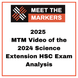 2025 STANSW MTM Science Extension Exam Analysis Video